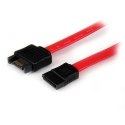 StarTech 0.3m SATA kabel SATA 0,3 m SATA 7-pin Czarny, Czerwony StarTech.com