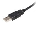 StarTech 0.5m, USB 2.0 A/USB 2.0 B, M/M kabel USB 0,5 m USB A USB B Czarny StarTech.com