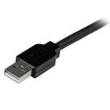 StarTech 10m, USB2.0 - USB2.0 kabel USB USB A Czarny StarTech.com