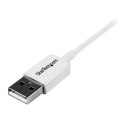 StarTech 1m USB 2.0 A/Micro-B m/m kabel USB USB A Micro-USB B Biały StarTech.com