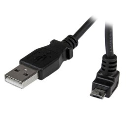 StarTech 1m USB2.0 A - micro B m/m kabel USB USB A Micro-USB B Czarny StarTech.com