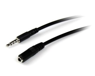 StarTech 2m 3.5mm/3.5mm kabel audio Czarny StarTech.com