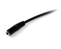 StarTech 2m 3.5mm/3.5mm kabel audio Czarny StarTech.com