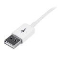 StarTech 3m USB2.0 m/f kabel USB USB A Biały StarTech.com