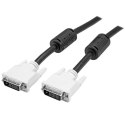 StarTech DVIDDMM2M kabel DVI 2 m DVI-D Czarny, Biały StarTech.com