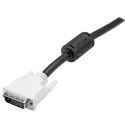 StarTech DVIDDMM2M kabel DVI 2 m DVI-D Czarny, Biały StarTech.com