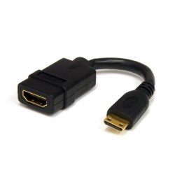 StarTech HDACFM5IN kabel HDMI 0,127 m Mini HDMI Czarny StarTech.com