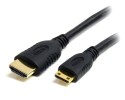 StarTech HDACMM2M kabel HDMI 2 m HDMI Typu A (Standard) HDMI Type C (Mini) Czarny StarTech.com