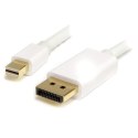 StarTech MDP2DPMM1MW kabel DisplayPort 1 m mini DisplayPort Biały StarTech.com