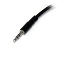 StarTech MUY1MFFS kabel audio 0,2 m 3.5mm 2x3.5mm Czarny StarTech.com