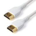 StarTech RHDMM2MPW kabel HDMI 2 m HDMI Typu A (Standard) Biały StarTech.com