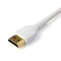 StarTech RHDMM2MPW kabel HDMI 2 m HDMI Typu A (Standard) Biały StarTech.com