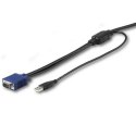 StarTech RKCONSUV10 kabel KVM Czarny 3 m StarTech.com