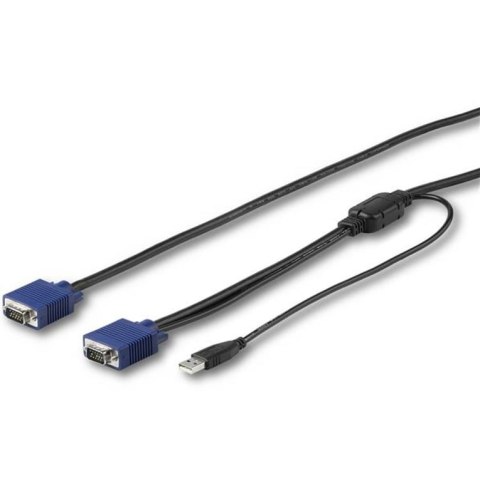 StarTech RKCONSUV15 kabel KVM Czarny 4,6 m StarTech.com