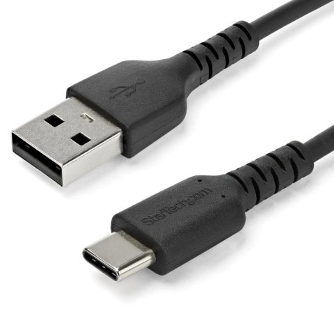 StarTech RUSB2AC1MB kabel USB 1 m USB 2.0 USB A USB C Czarny StarTech.com