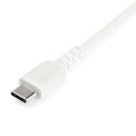 StarTech RUSB2AC2MW kabel USB 2 m USB 2.0 USB A USB C Biały StarTech.com