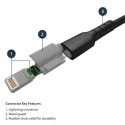 StarTech RUSBLTMM2MB kabel Lightning 2 m Czarny StarTech.com