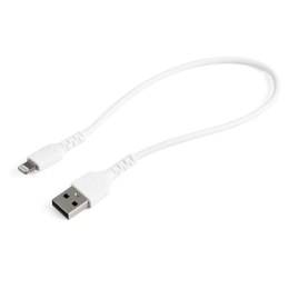 StarTech RUSBLTMM30CMW kabel do telefonu Biały 0,3 m USB A Lightning StarTech.com