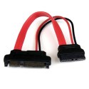 StarTech SLSATAADAP6 kabel SATA 0,1524 m Slimline SATA 13 pin SATA 7+15 pin Czerwony StarTech.com