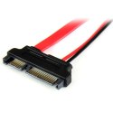 StarTech SLSATAADAP6 kabel SATA 0,1524 m Slimline SATA 13 pin SATA 7+15 pin Czerwony StarTech.com