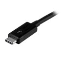 StarTech TBLT3MM1M kabel Thunderbolt 1 m 20 Gbit/s Czarny StarTech.com