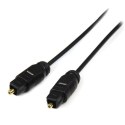 StarTech THINTOS15 kabel audio 4,6 m TOSLINK Czarny StarTech.com