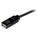 StarTech USB2AAEXT15M kabel USB 15 m USB 2.0 USB A Czarny StarTech.com