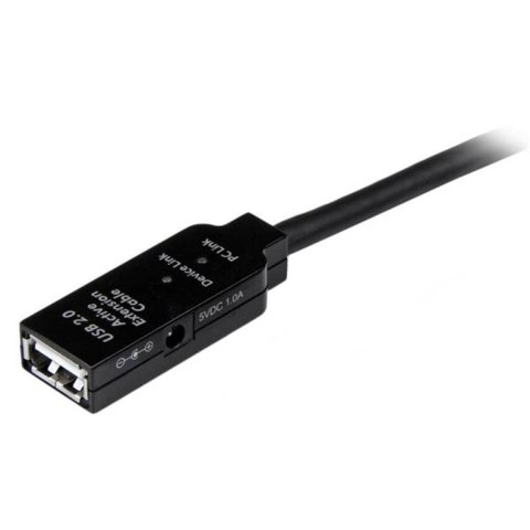 StarTech USB2AAEXT5M kabel USB 5 m USB 2.0 USB A Czarny StarTech.com