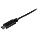 StarTech USB2AC1M kabel USB 1 m USB 2.0 USB A USB C Czarny StarTech.com