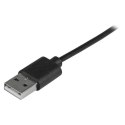 StarTech USB2AC1M kabel USB 1 m USB 2.0 USB A USB C Czarny StarTech.com