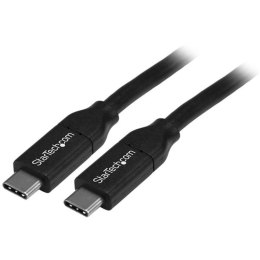 StarTech USB2C5C4M kabel USB 4 m USB 2.0 USB C Czarny StarTech.com