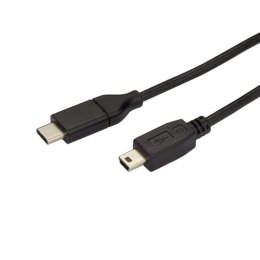 StarTech USB2CMB2M kabel USB 2 m USB 2.0 USB C Mini-USB B Czarny StarTech.com