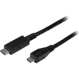 StarTech USB2CUB1M kabel USB 1 m USB 2.0 USB C Micro-USB B Czarny StarTech.com