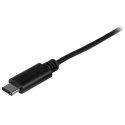 StarTech USB2CUB50CM kabel USB 0,5 m USB 2.0 USB C Micro-USB B Czarny StarTech.com