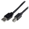 StarTech USB2HAB65AC kabel USB 20 m USB 2.0 USB A USB B Czarny StarTech.com