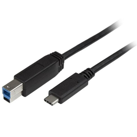 StarTech USB315CB2M kabel USB 2 m USB 3.2 Gen 1 (3.1 Gen 1) USB C USB B Czarny StarTech.com