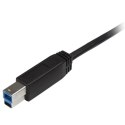 StarTech USB315CB2M kabel USB 2 m USB 3.2 Gen 1 (3.1 Gen 1) USB C USB B Czarny StarTech.com