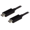 StarTech USB31CC1M kabel USB 1 m USB 3.2 Gen 2 (3.1 Gen 2) USB C Czarny StarTech.com