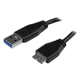 StarTech USB3AUB15CMS kabel USB 0,15 m USB 3.2 Gen 1 (3.1 Gen 1) USB A Micro-USB B Czarny StarTech.com