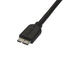 StarTech USB3AUB2MS kabel USB 2 m USB 3.2 Gen 1 (3.1 Gen 1) USB A Micro-USB B Czarny StarTech.com