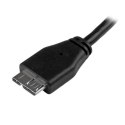 StarTech USB3AUB3MS kabel USB 3 m USB 3.2 Gen 1 (3.1 Gen 1) USB A Micro-USB B Czarny StarTech.com