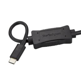 StarTech USB3C2ESAT3 kabel USB 0,9 m USB C Czarny StarTech.com