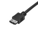 StarTech USB3C2ESAT3 kabel USB 0,9 m USB C Czarny StarTech.com