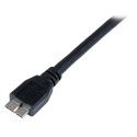 StarTech USB3CAUB1M kabel USB 1 m USB 3.2 Gen 1 (3.1 Gen 1) USB A Micro-USB B Czarny StarTech.com