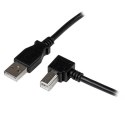 StarTech USBAB1MR kabel USB 1 m USB 2.0 USB A USB B Czarny StarTech.com