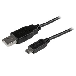 StarTech USBAUB1MBK kabel USB 1 m USB 2.0 USB A Micro-USB B Czarny StarTech.com