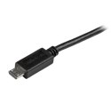 StarTech USBAUB1MBK kabel USB 1 m USB 2.0 USB A Micro-USB B Czarny StarTech.com