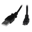 StarTech USBAUB2MD kabel USB 2 m USB 2.0 USB A Micro-USB B Czarny StarTech.com