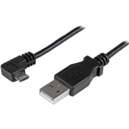 StarTech USBAUB50CMRA kabel USB 0,5 m USB 2.0 USB A Micro-USB A Czarny StarTech.com