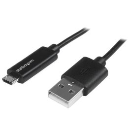 StarTech USBAUBL1M kabel USB 1 m USB 2.0 USB A Micro-USB B Czarny StarTech.com